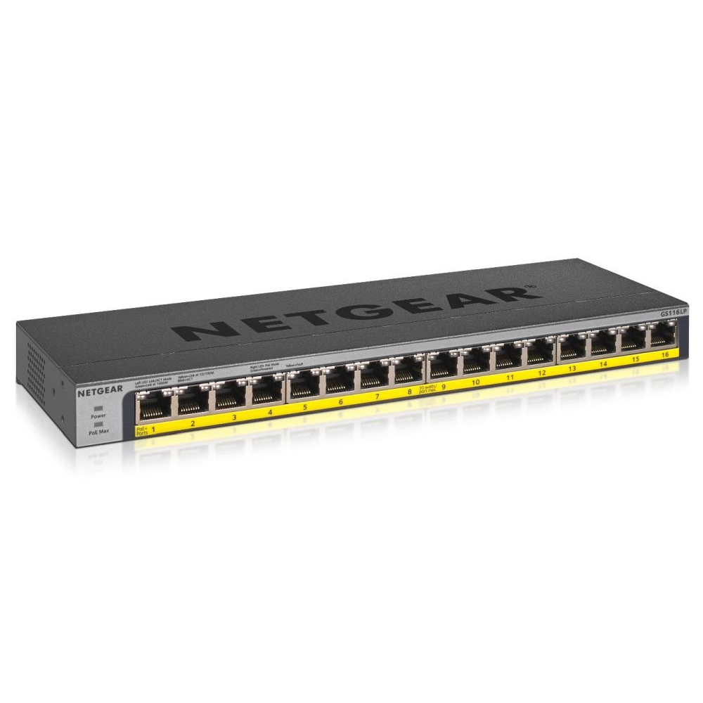 16PT POE/POE+GIGABIT UNMANAGED  Switch