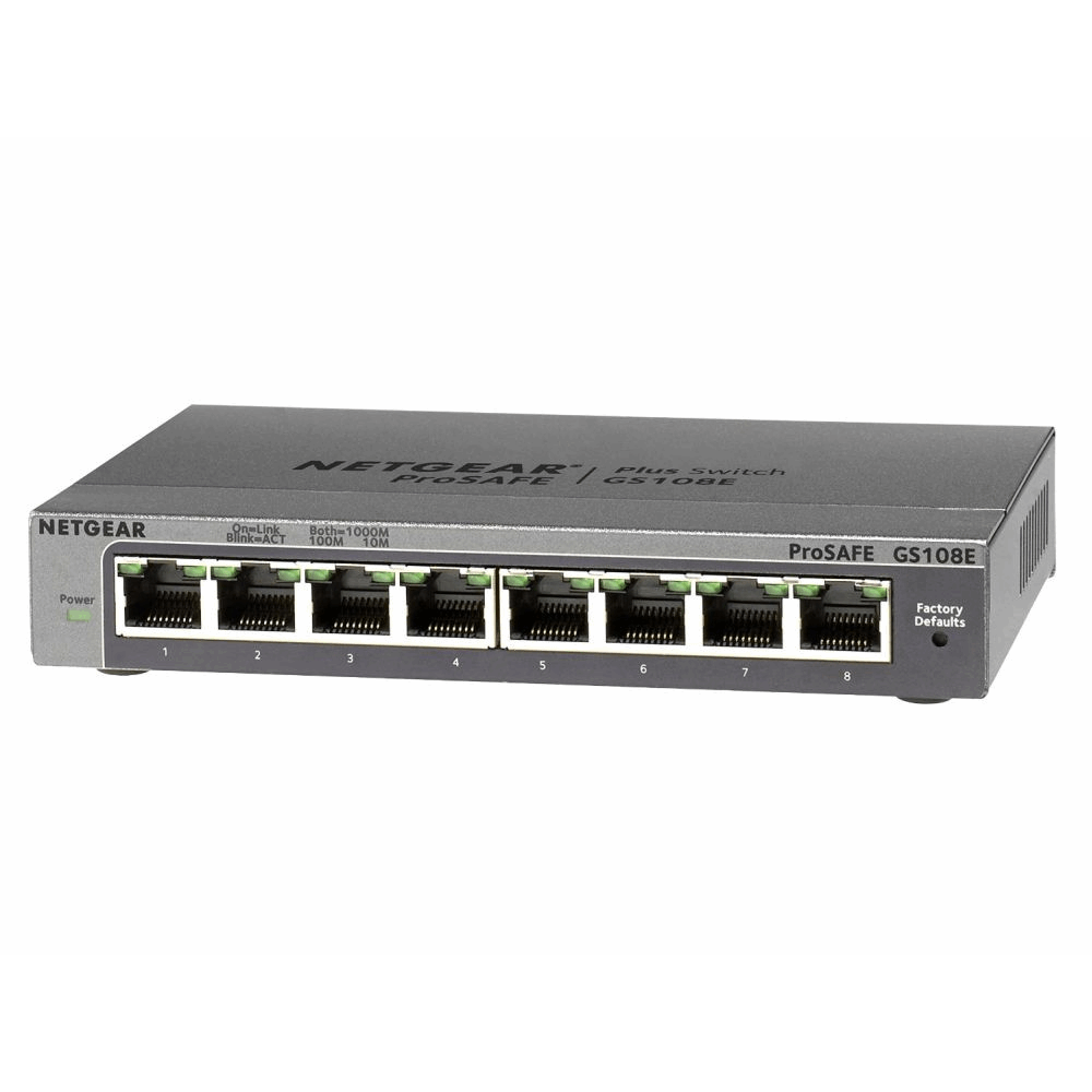 8-port Gigabit 10/100/1000 Mbps desktop