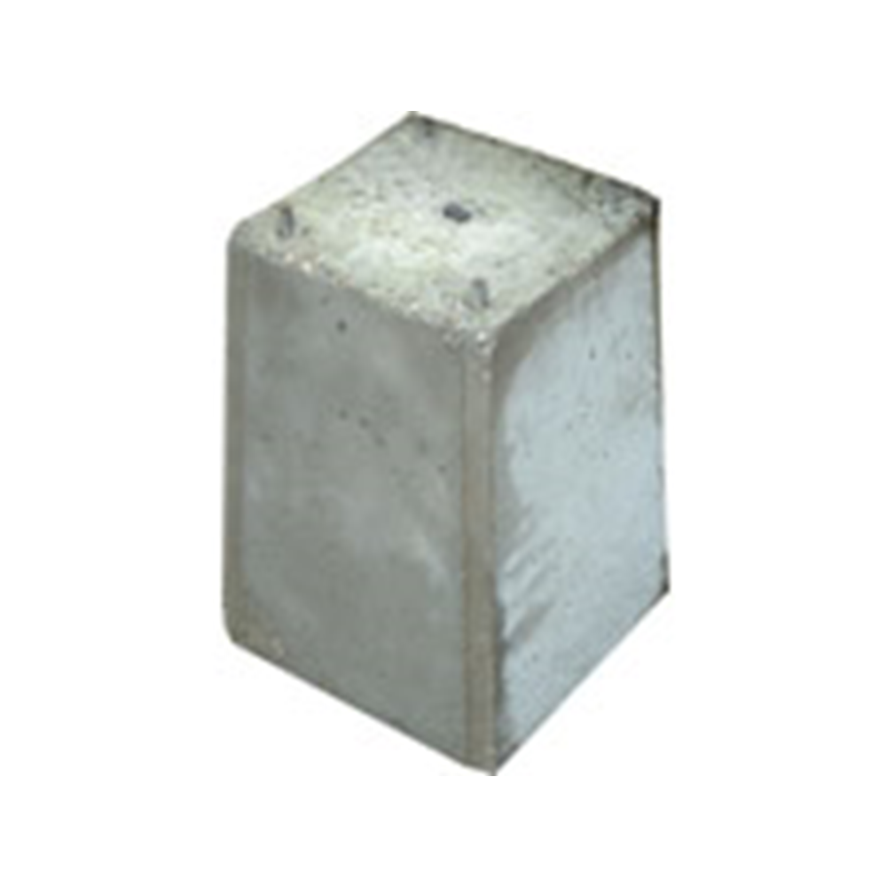 Concrete mountingbase for 2500 mm Kollom