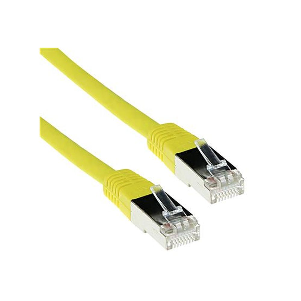 Gele 2 meter SSTP LSZH Cat6 patchkabel