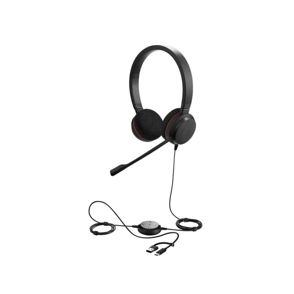 Jabra Evolve 20 SE, USB C/A, MS Mono