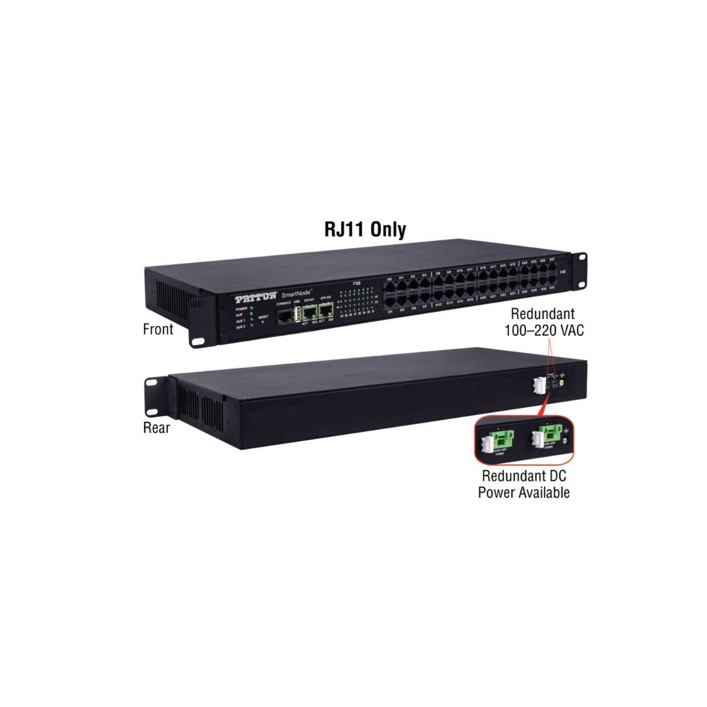 Patton SN4741/24JS24V/RJ11/EUI SN4740 24  FXS Gateway