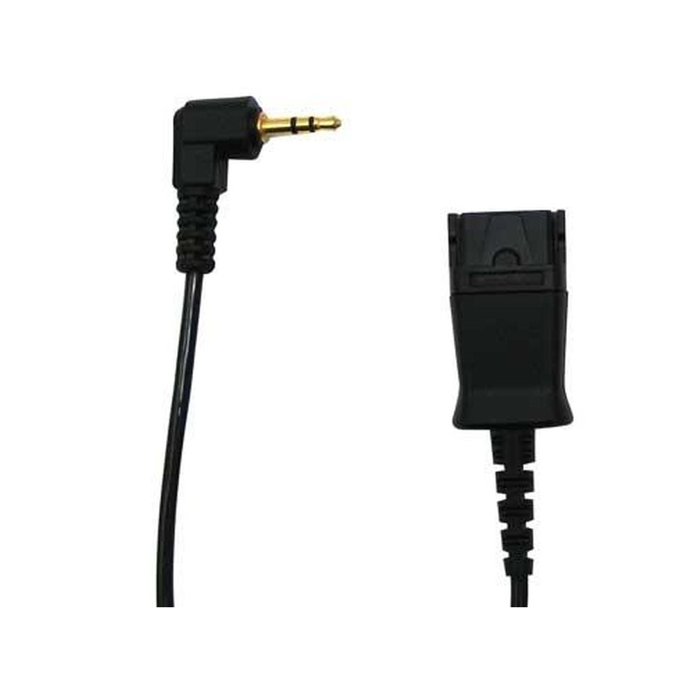 Plantronics QD - 2,5mm jack,  coil cord 10FT