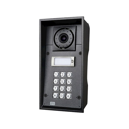 2N IP Force met 1 button, HD camera en keypad & 10W speaker - IP69
