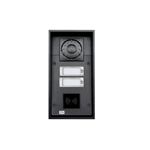 2N IP Force met 2 buttons (kaartlezer ready) 2N IP Force met 2 buttons (kaartlezer ready)