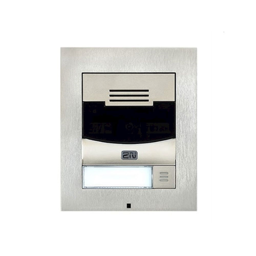 2N IP Solo inbouw intercom zonder camera (zilver) zonder camera 2N IP Solo inbouw intercom zonder camera (zilver) zonder camera