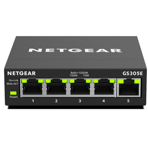 5PT GE PLUS SWCH W/ POE+ 5PT GE PLUS SWCH W/ POE+