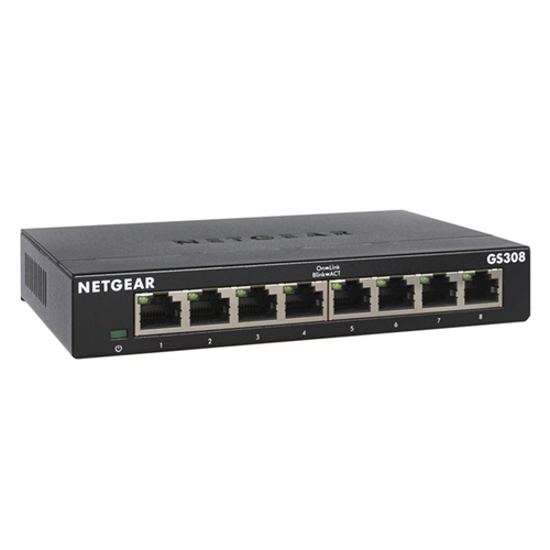 8 poorts gigabit switch metalen behuizing 8 poorts gigabit switch metalen behuizing