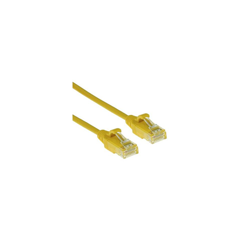 Gele 0,5 meter SSTP LSZH Cat6 patchkabel