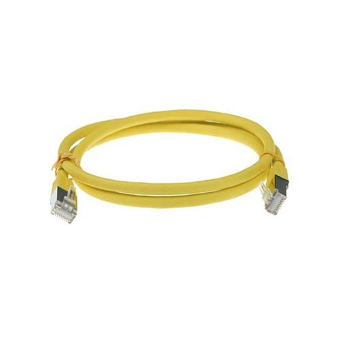 Gele 2 meter SSTP LSZH Cat6 patchkabel