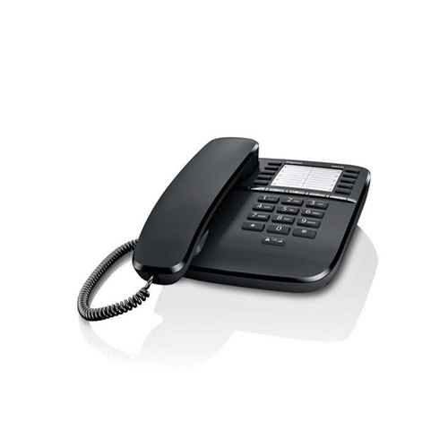 Gigaset DA510 deskphone without display, caller ID/handsfree Black