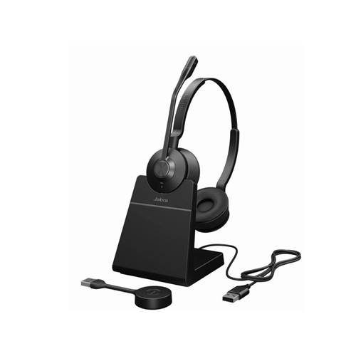 Jabra Engage 55 SE, Stereo, Link400a, UC, Stand, EMEA/APAC, Low Power