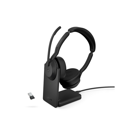 Jabra Evolve2 55 Link380a UC Stereo Stand