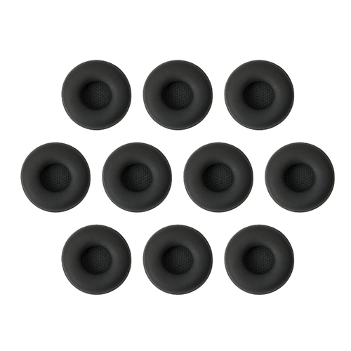 Leatherette ear cushion for Jabra BIZ 2400 II   NEXT GENERATION - 10 pieces pack (standard/medium)