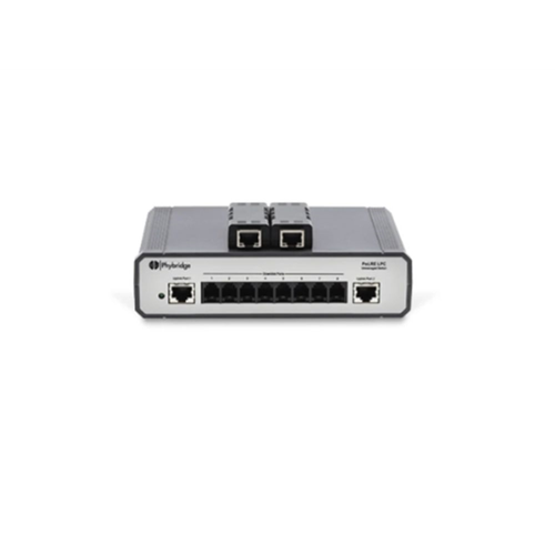 NVT Phybridge PL-08 switch with 2 adaptors US power cord