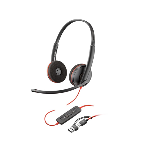 Poly Blackwire C3220 USB-A / USB-C Poly Blackwire C3220 USB-A / USB-C