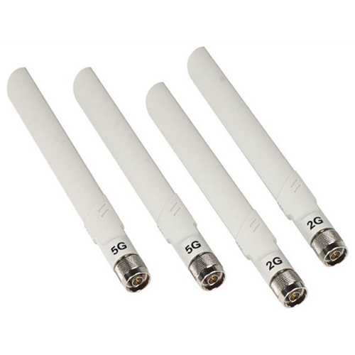 ProSafe ANT24501 - 2x 2.4Hz (5 dBi) and 2x 5 GHz (7 dBi) outdoor Omni-directional Antenna bundles ProSafe ANT24501 - 2x 2.4Hz (5 dBi) and 2x 5 GHz (7 dBi) outdoor Omni-directional Antenna bundles