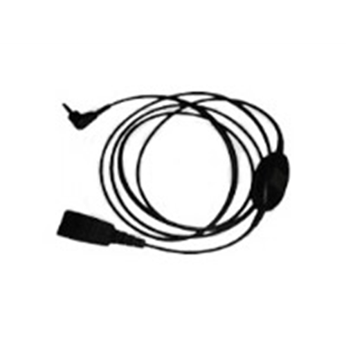 QD-2,5mm jack PTT (straight) QD-2,5mm jack PTT (straight)