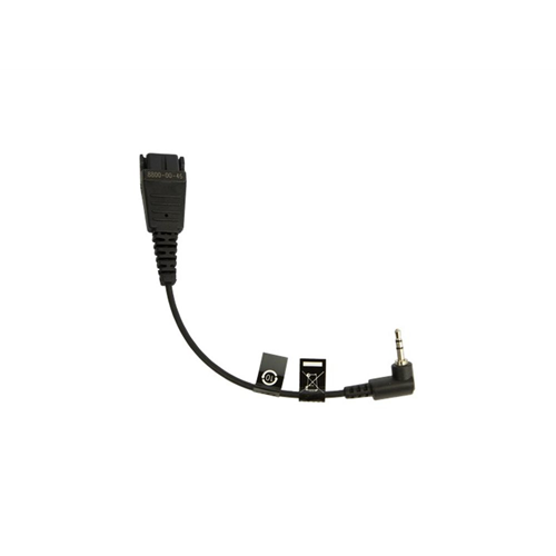 QD-2,5mm jack (straight)