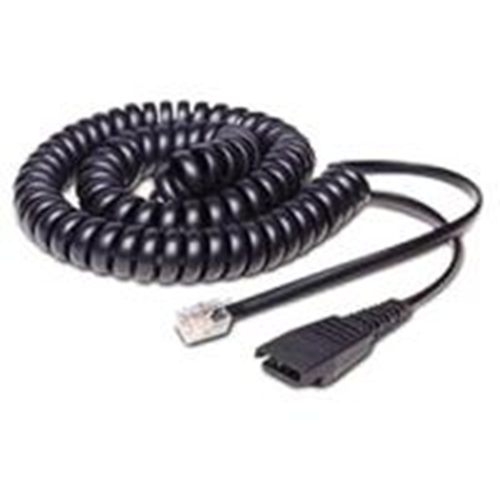 QD Mute Cable Straight 0,8 m, QD to Mod 4/4 incl. Mute