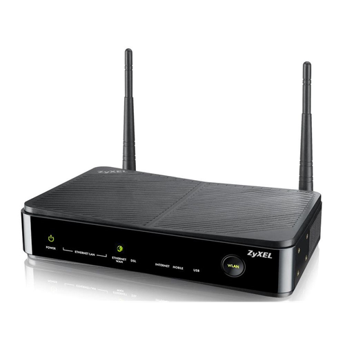 VDSL2 /ADSL2+ Annex B VPN gateway, 4GE LAN, 2 USB  2.0, 802.11n, 20 IPsec VPN, VDSL Bridging