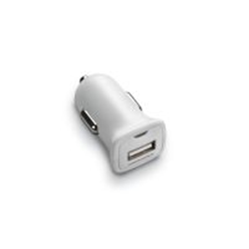 Vehicle charging adapter male micro-USB, white for Voyager Edge