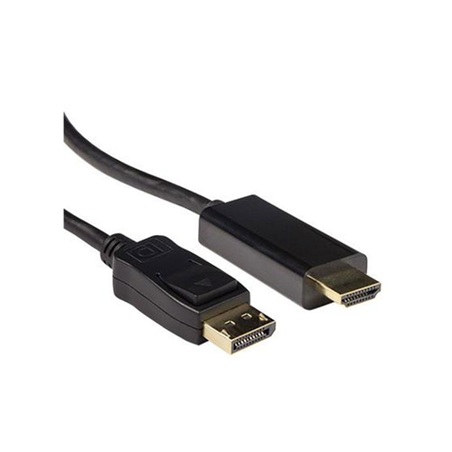 Verloopkabel Displaypoort male naar HDMI-A male 3m Verloopkabel Displaypoort male naar HDMI-A male 3m