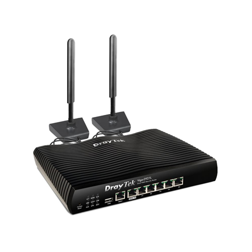 Vigor 2927L LTE (4G) modem met SIM card slot en dual Gigabit WAN breedband router