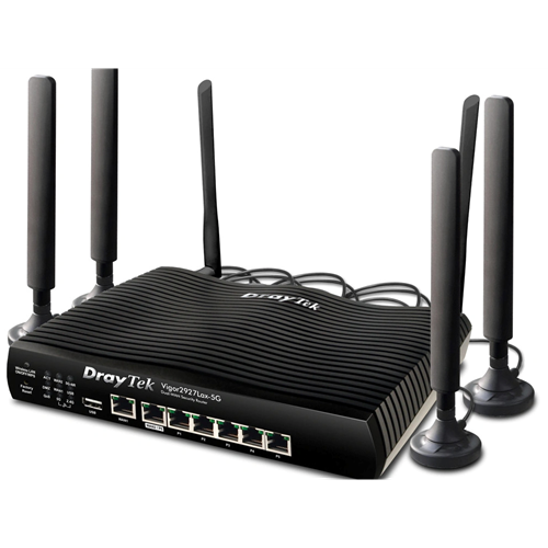 Vigor 2927Lax 5G modem met Dual SIM card slot en dual Gigabit WAN breedband router Vigor 2927Lax 5G modem met Dual SIM card slot en dual Gigabit WAN breedband router
