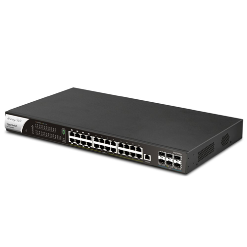 VigorSwitch PQ2300xb 24 poorts 2,5Gigabit PoE VigorSwitch PQ2300xb 24 poorts 2,5Gigabit PoE