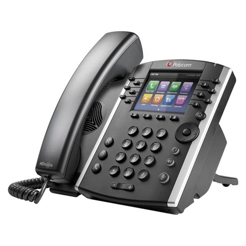 VVX 411 12-line Desktop Phone Skype Skype for Business Lync