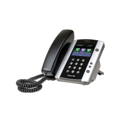 VVX 501 12-line Business Media Phone with HD Voice