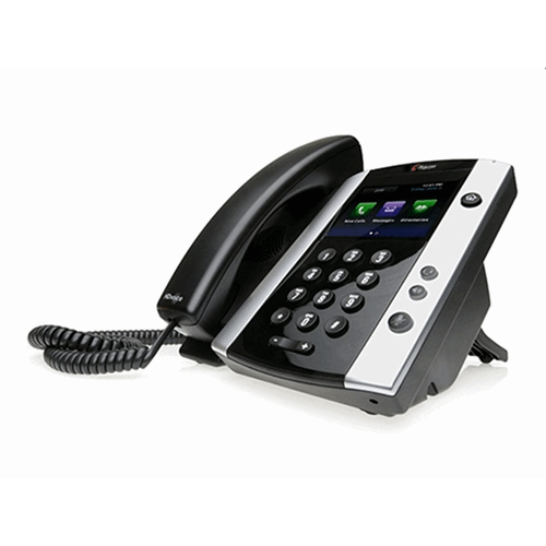 VVX 501 12-line Business Media Phone with HD Voice SKYPE FOR BUSINESS